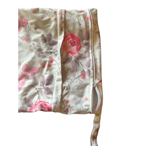 ALVABABY Floral Waterproof Wet Bag 100% Polyester for Cloth Diapers & Swimwear - Picture 4 of 5